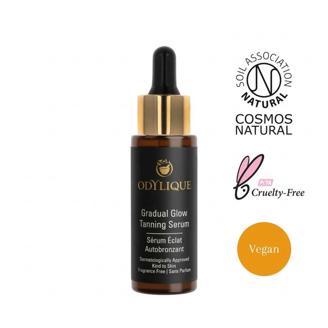 Gradual glow tanning serum voor het gezicht - Odylique - 30ml