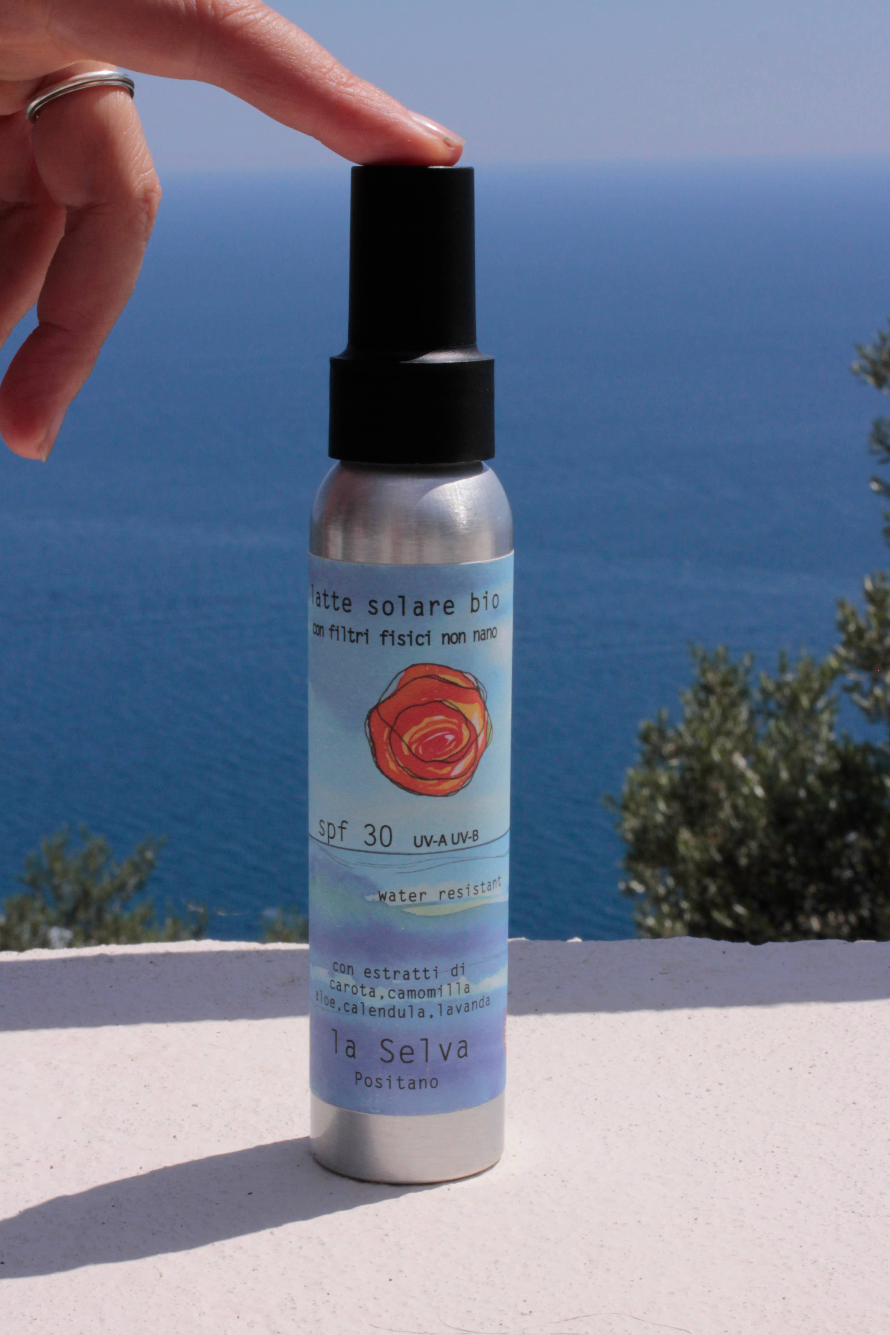 PRE-ORDER Biologische zonnemelk SPF30 - La Selva Positano - 100ml