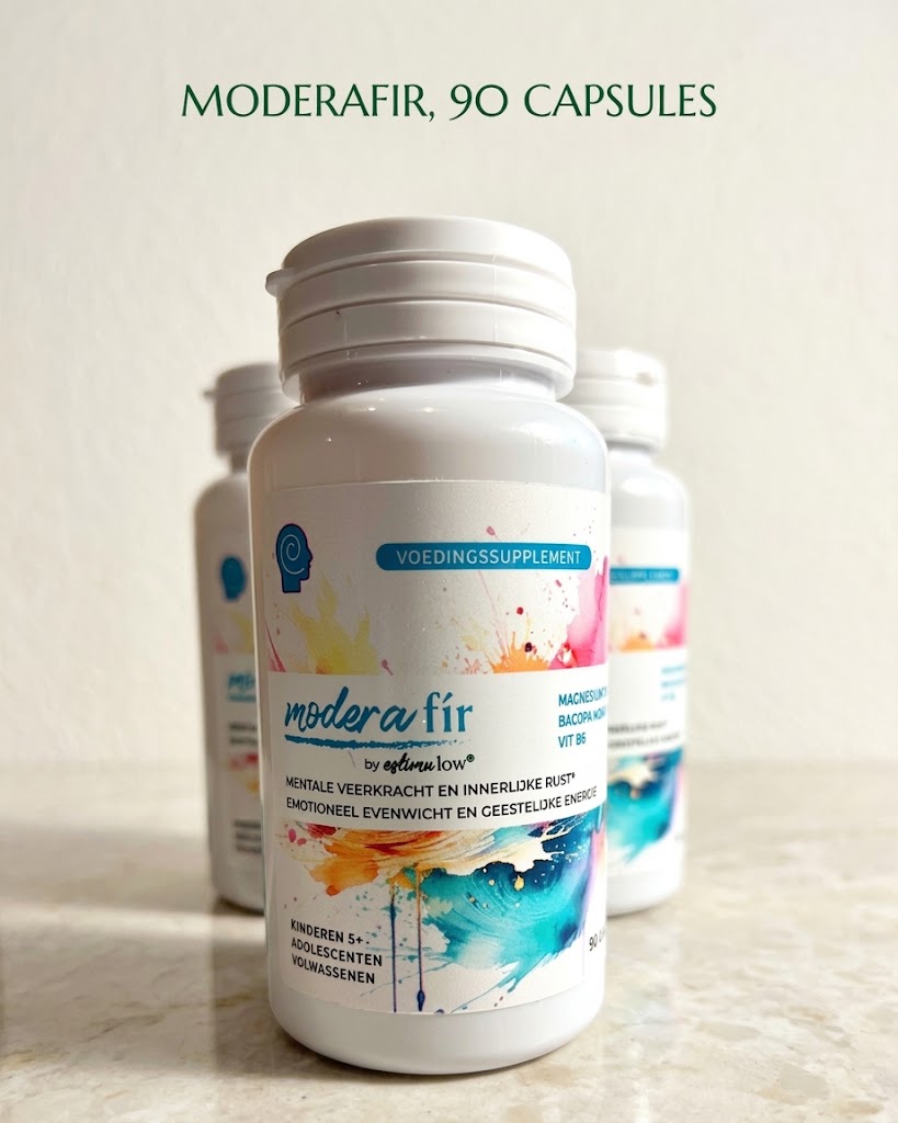 Moderafir - neurosupplement bij onrust en overprikkeling - 90 capsules