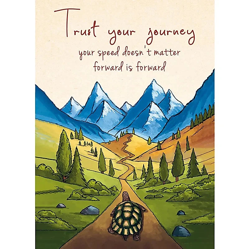 Trust your journey - wenskaart - gratis bij order >99€