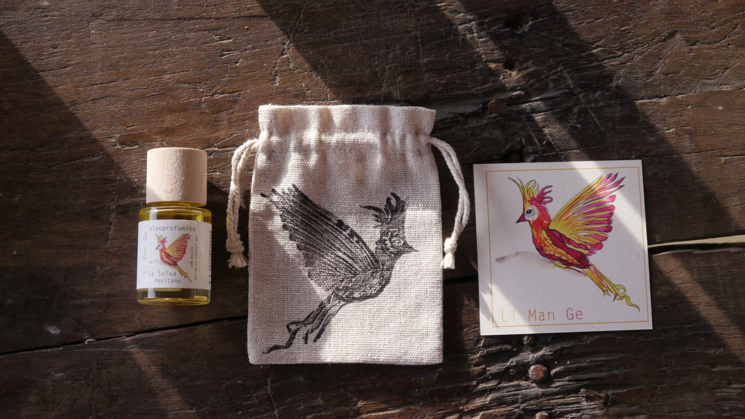 Botanisch parfum met citrus, jasmijn en wierook - La Selva Positana - 15ml