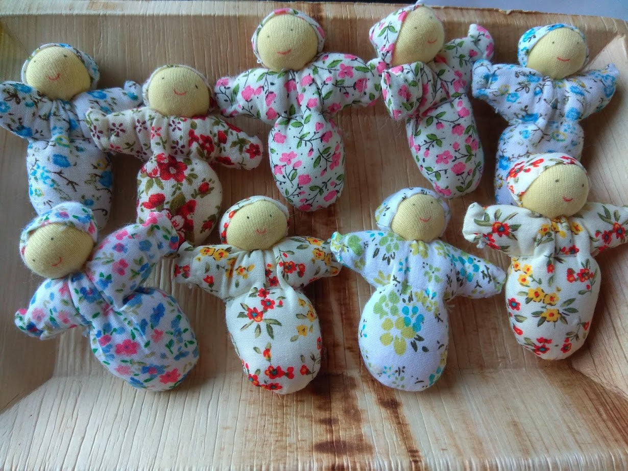 Zorgenpopje in lief zakje - ritueeltje voor kinderen