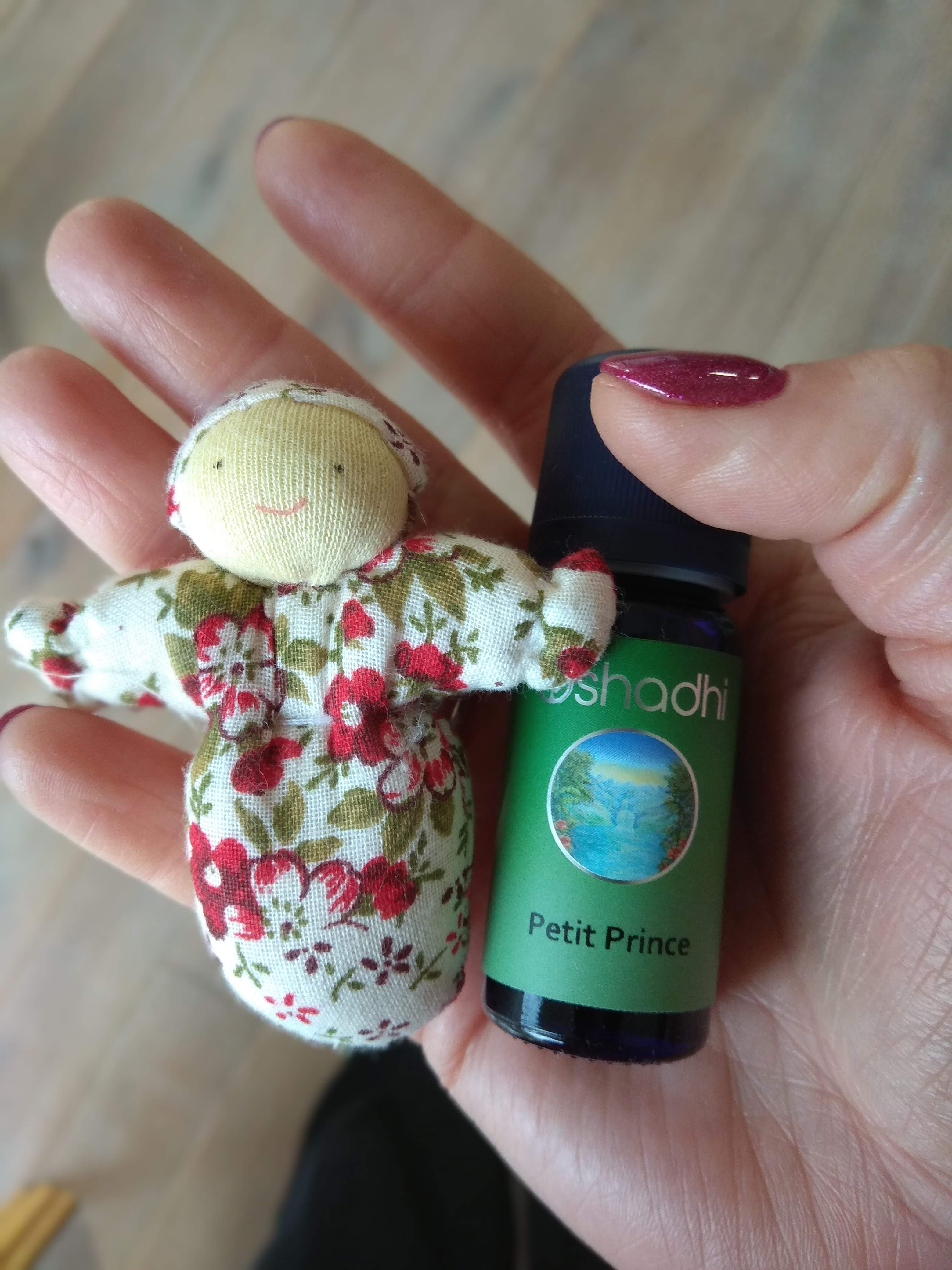 Avondritueeltje voor kinderen - zorgenpopje en etherische oliemix Petit Prince