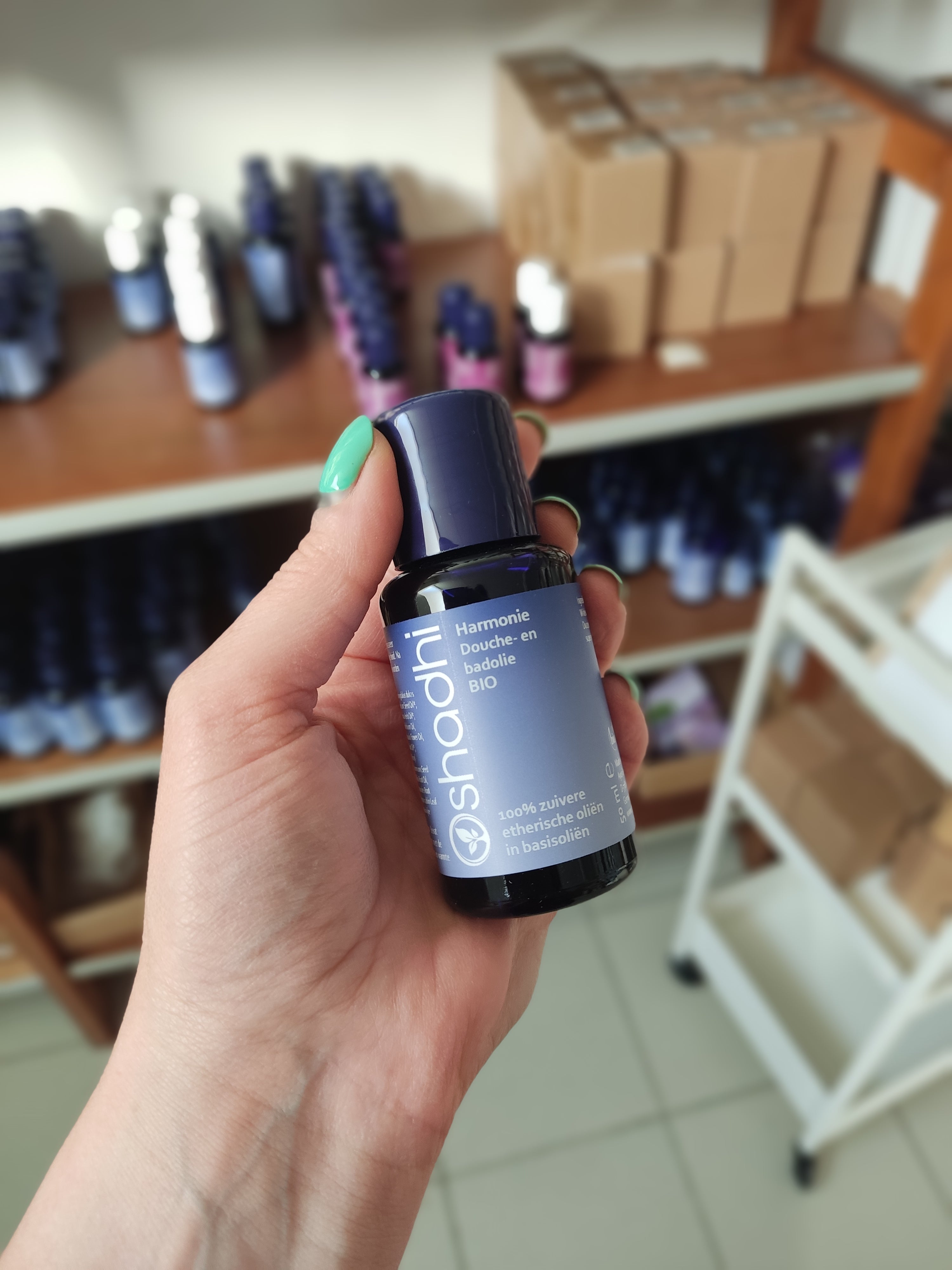 Harmonie bad & doucheolie - Oshadhi - stress loslaten - 50ml