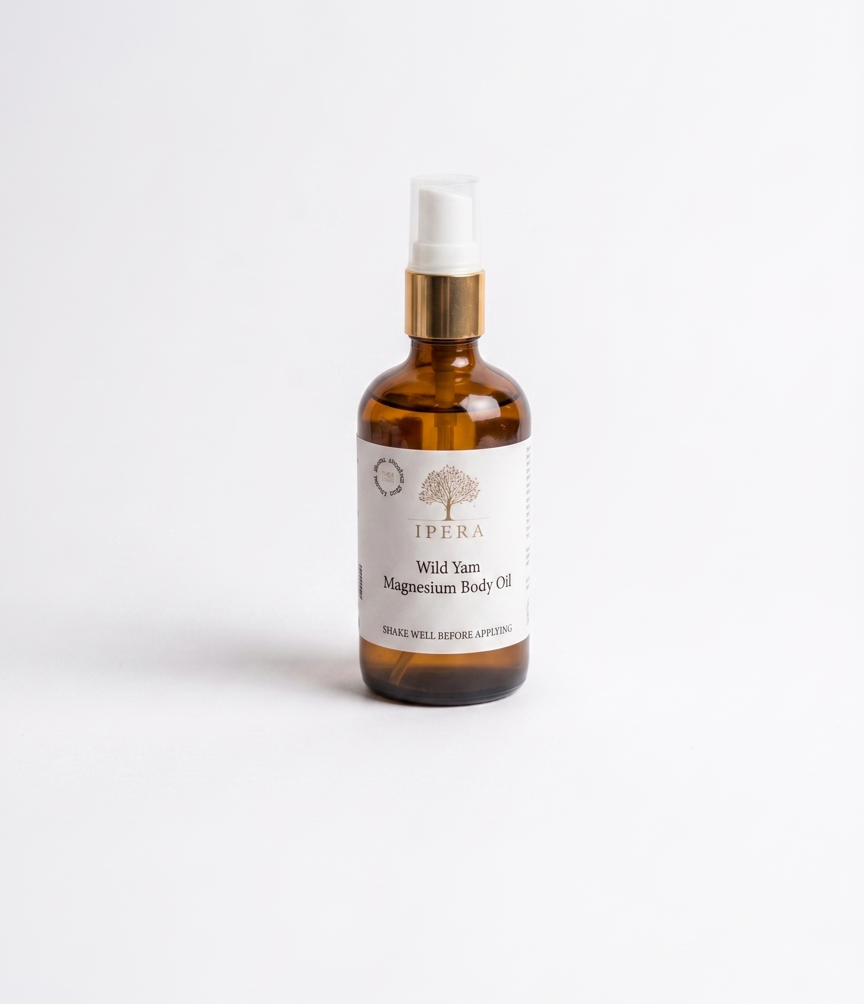 Wilde yam & magnesium lichaamsolie - Ipera - 100ml