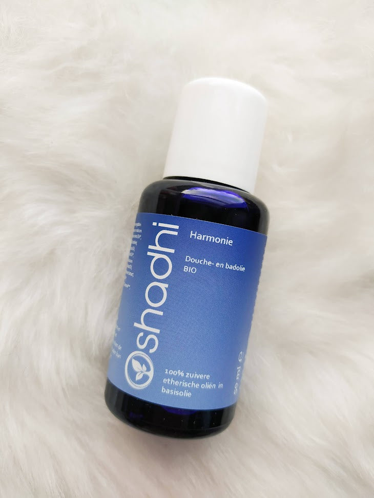 Harmonie bad & doucheolie - Oshadhi - stress loslaten - 50ml