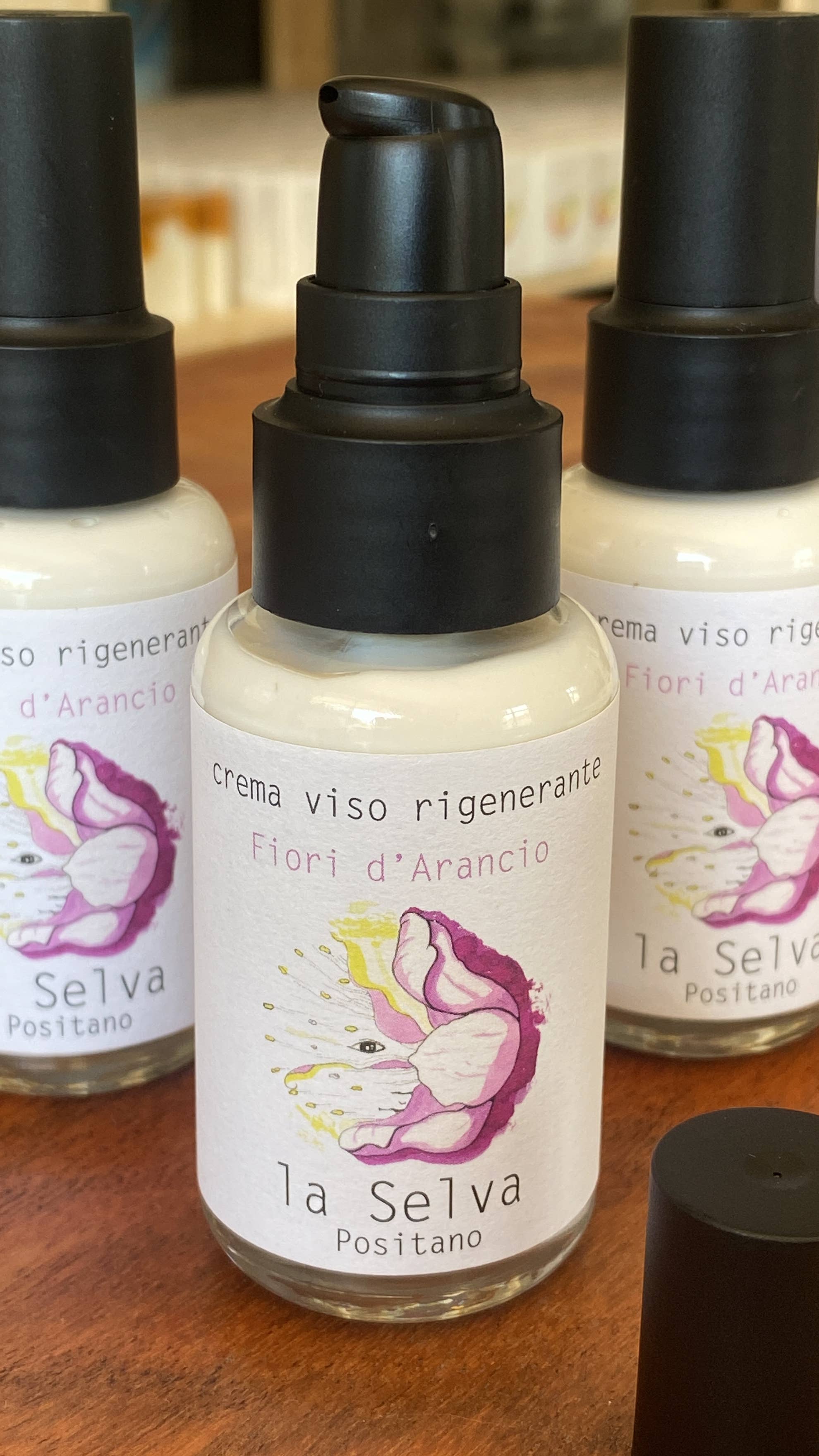 Voedende gezichtscrème met neroli - La Selva Positano - 50g