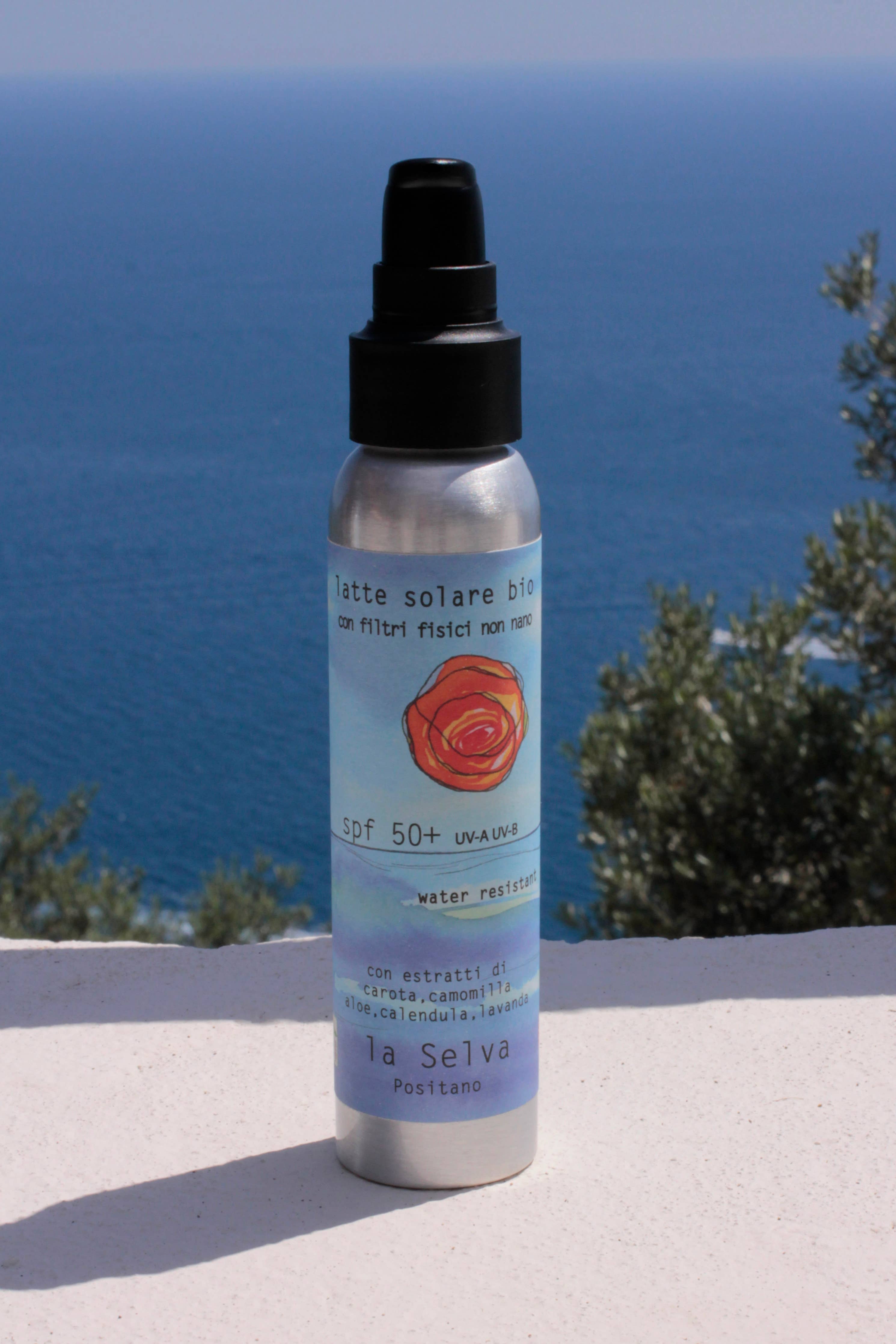 Biologische zonnemelk SPF50 - La Selva Positano - 100ml