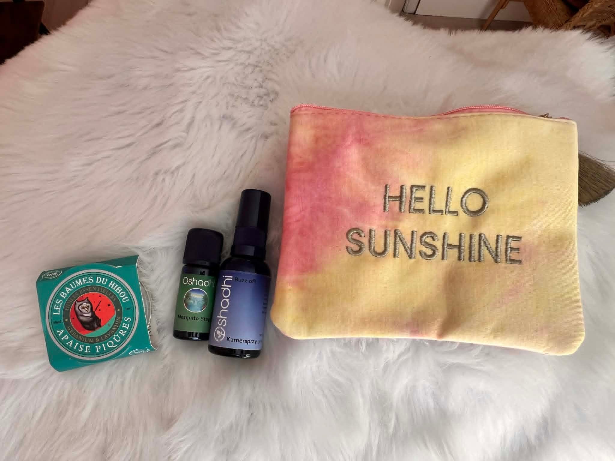 Zomerzakje met 3 essentials!