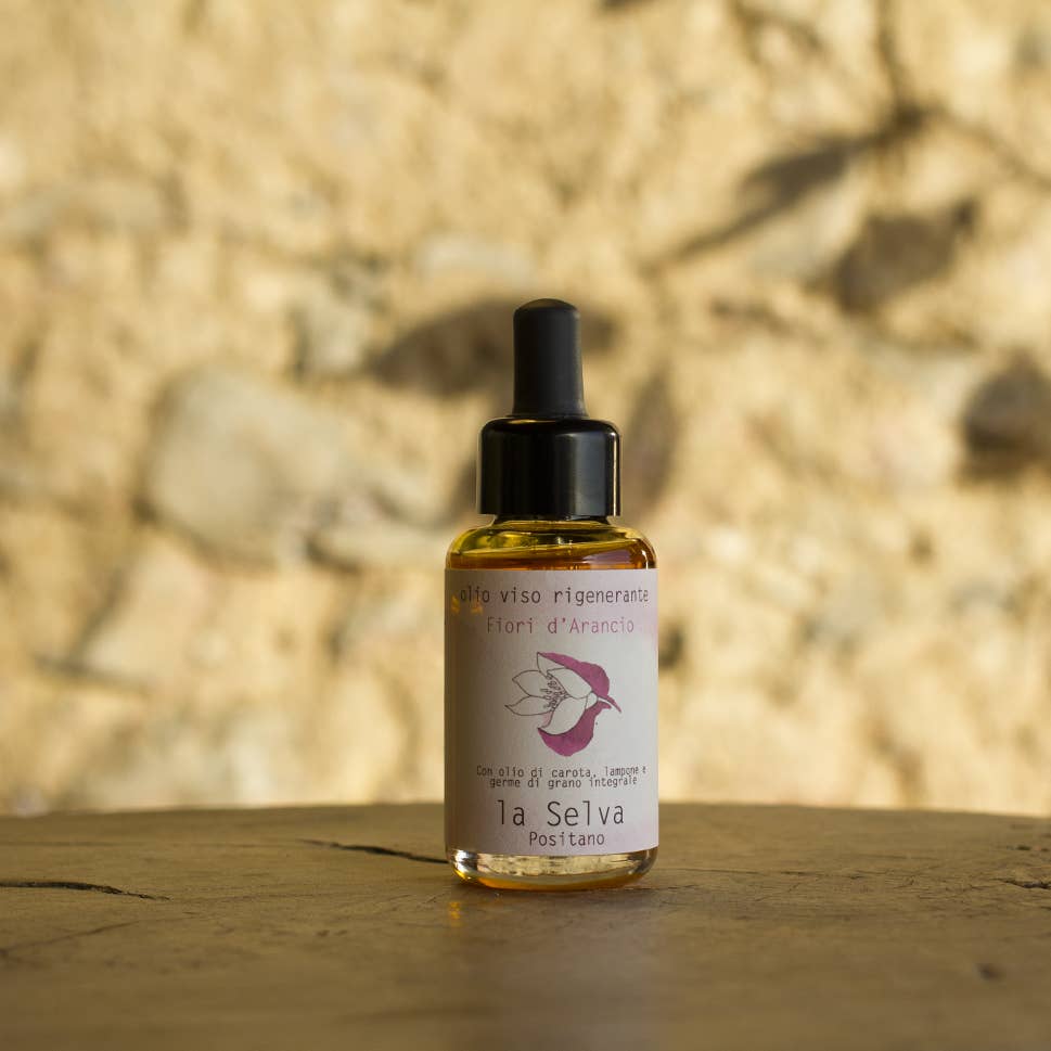 PRE-ORDER Zijdezachte gezichtsolie met oranjebloesem - La Selva Positano - 50ml