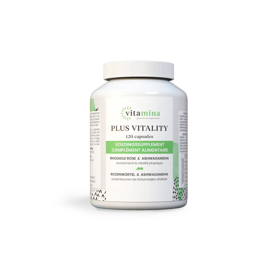 Groot formaat Plus Vitality - 120 caps - Vitamina