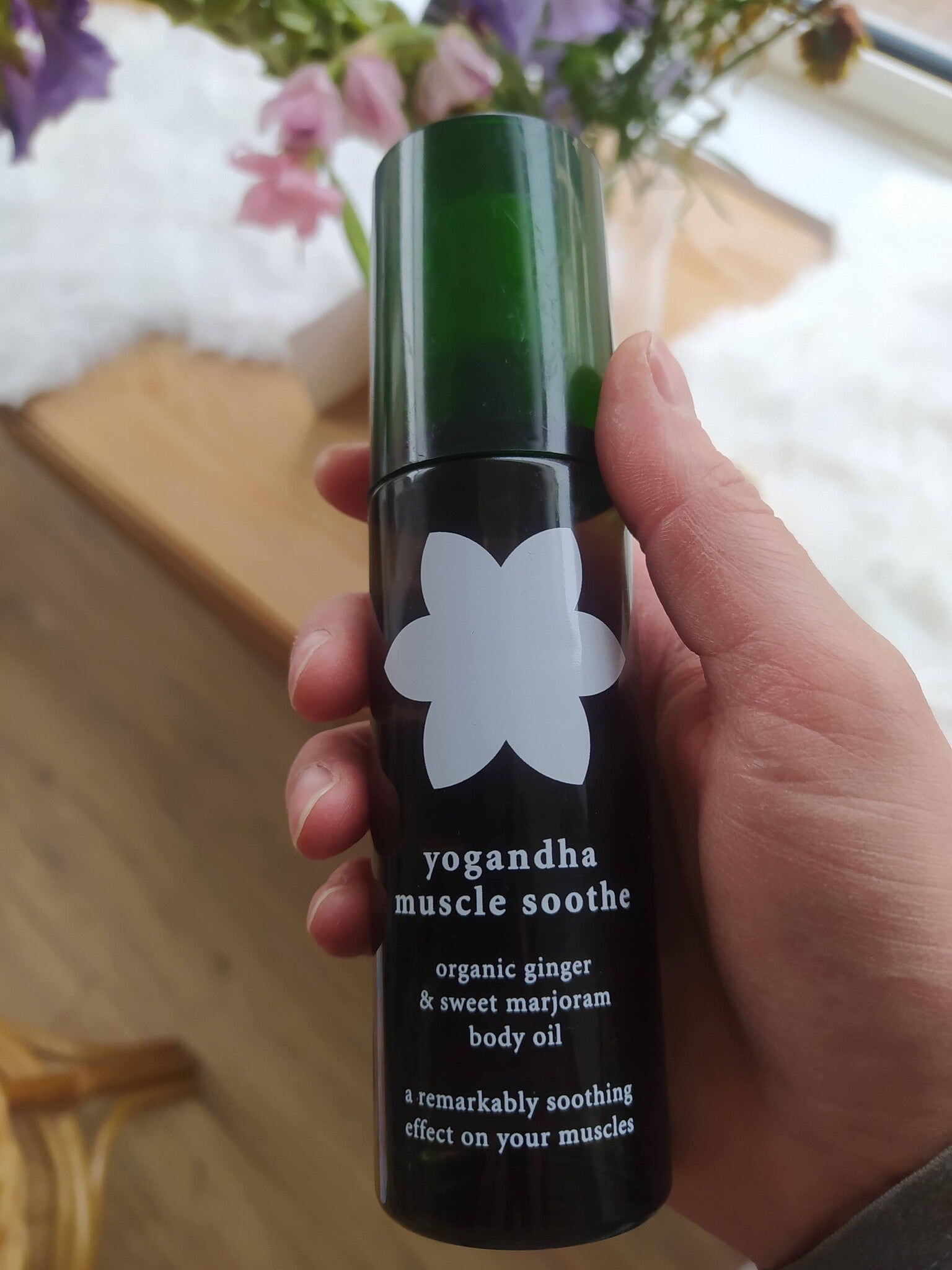 Yogandha Muscle soothe body oil - verwarmt je lichaam en spieren