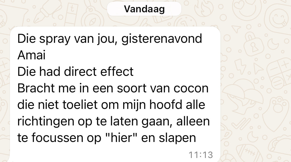 Auraspray diepe gronding - NINA - 50ml