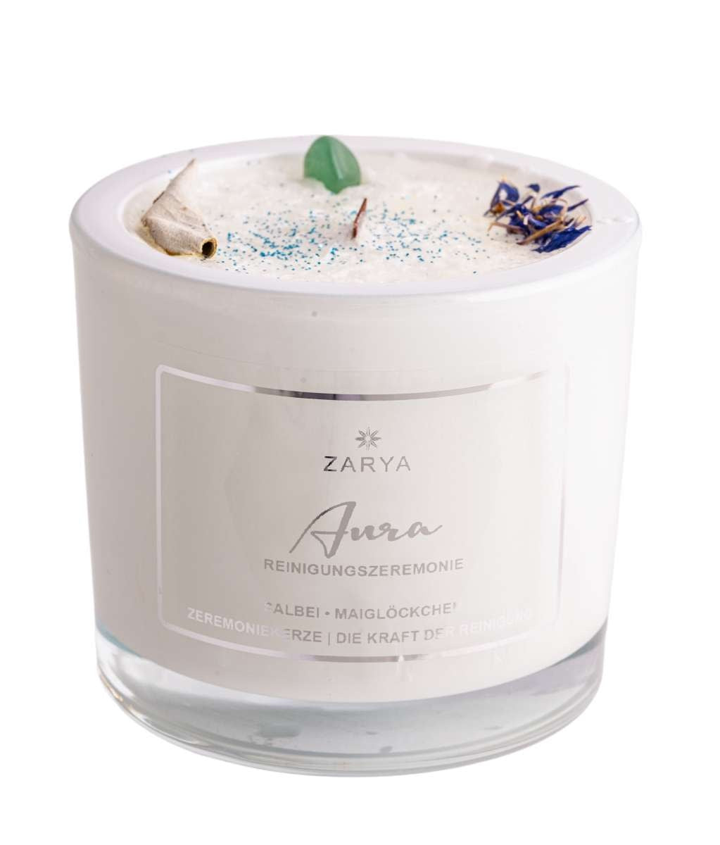 Aura cleansing - ceremoniële kaars met salie - zuivering