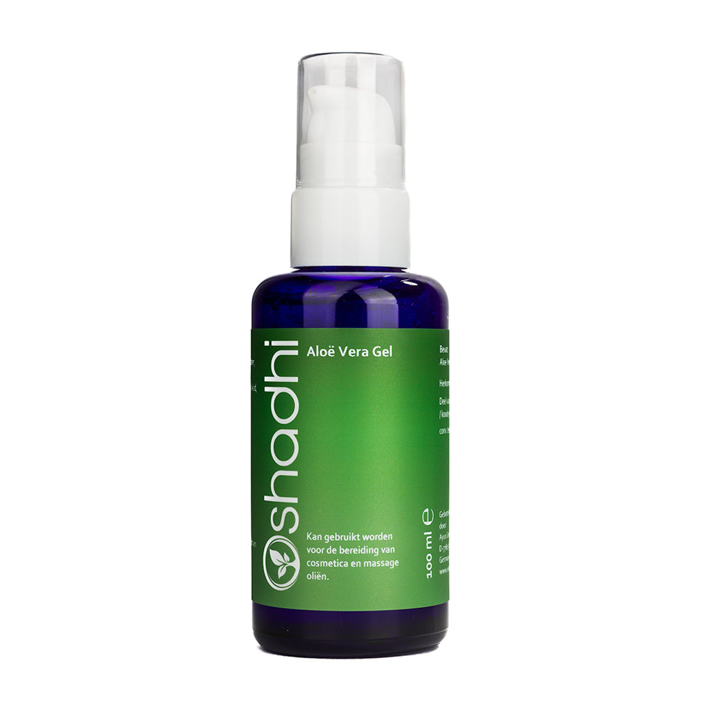 Houdbaarheid 3/26 Pure aloë vera gel Oshadhi - wondhelend en verzachtend - 100ml