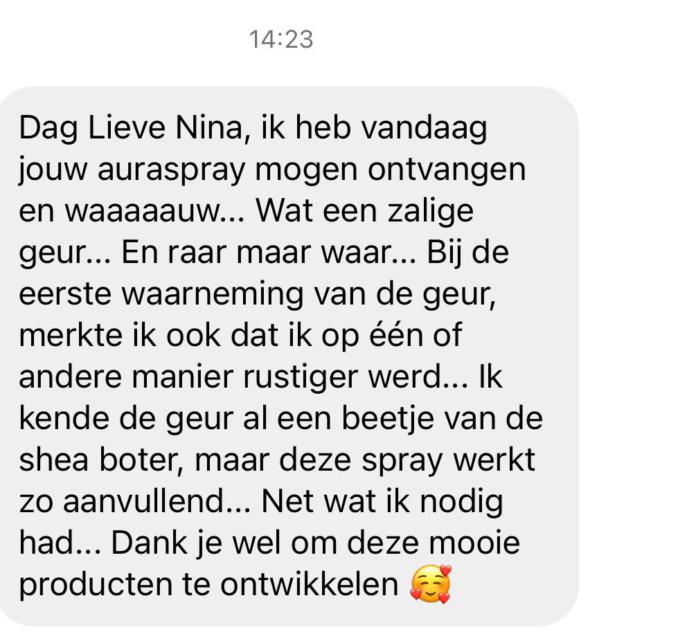 Auraspray diepe gronding - NINA - 50ml