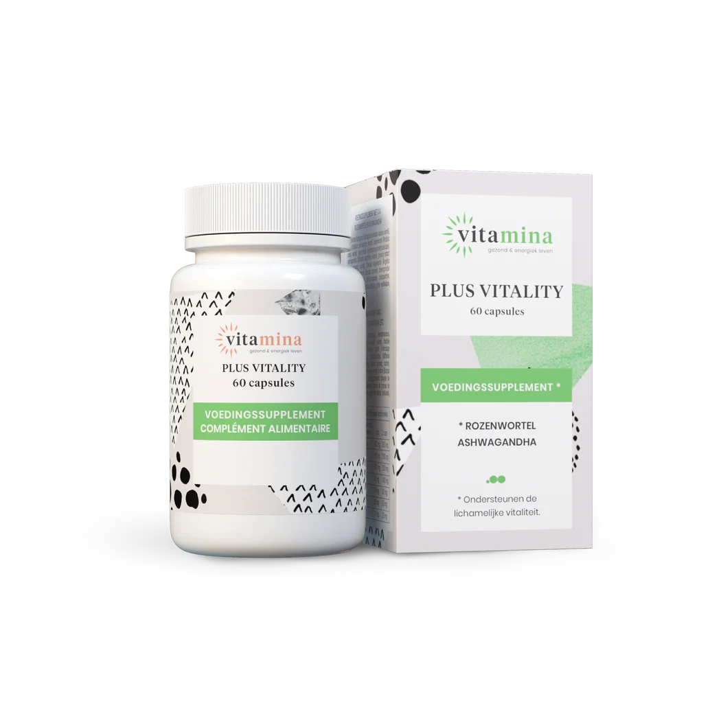 Plus Vitality - herstelt de hormonale balans bij uitputting