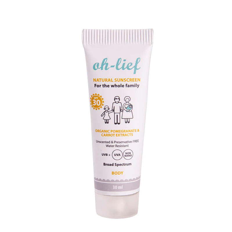 Reisformaat natuurlijke zonnecrème SPF30 - Oh-lief - 30ml