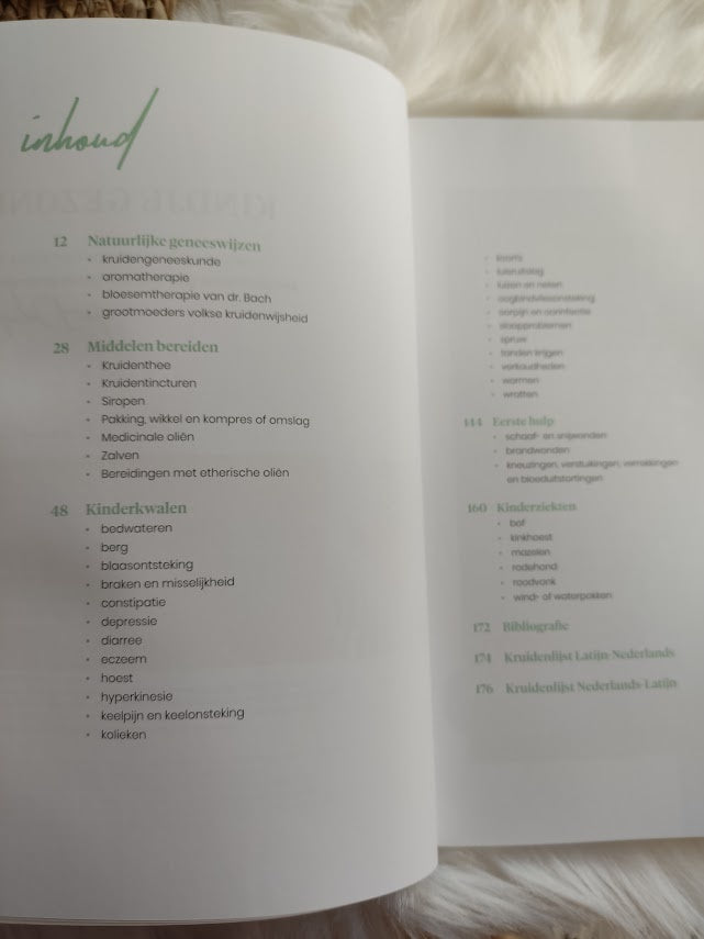 Boek Kindje gezond - natuurlijke geneeswijzen voor baby & kind