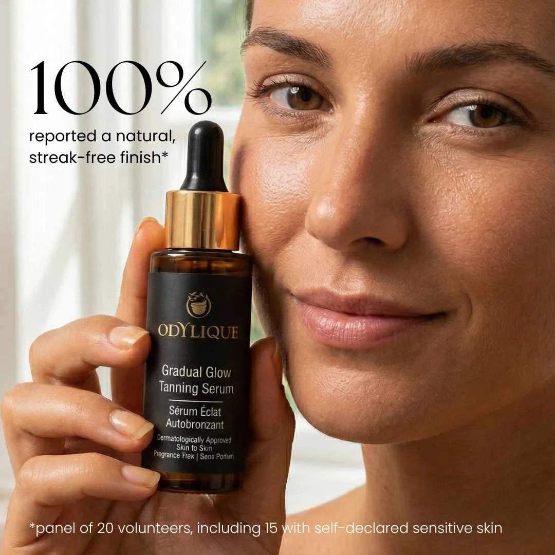 Gradual glow tanning serum voor het gezicht - Odylique - 30ml