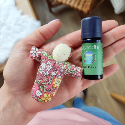 Avondritueeltje voor kinderen - zorgenpopje en etherische oliemix Petit Prince