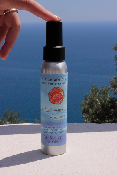 PRE-ORDER Biologische zonnemelk SPF30 - La Selva Positano - 100ml