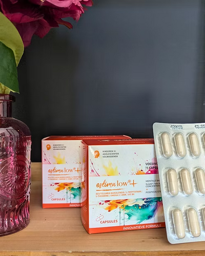EstimulowPLUS capsules - neurosupplement voor het onrustige brein tijdens de (peri)menopauze - 75 capsules