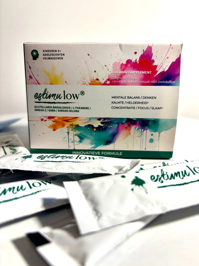Estimulow - neurosupplement voor onrustige breinen - 30 zakjes