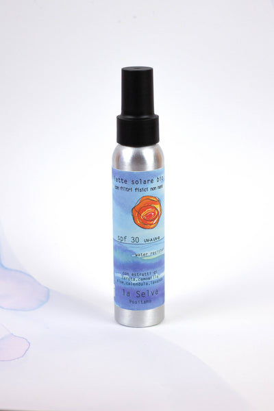 PRE-ORDER Biologische zonnemelk SPF30 - La Selva Positano - 100ml