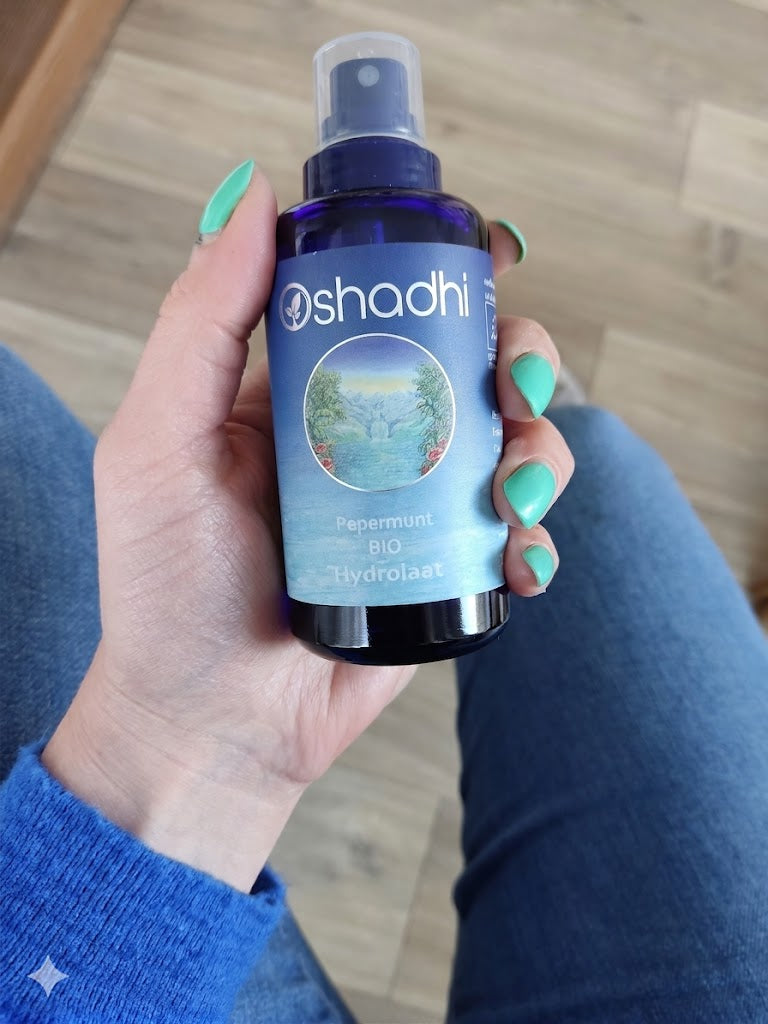 Pepermunt hydrolaat - Oshadhi - multifunctioneel - 200ml