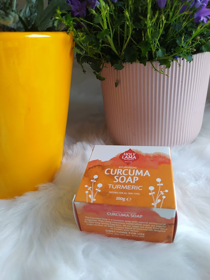 Curcuma - handgemaakte zeep - Holy Lama - 100g