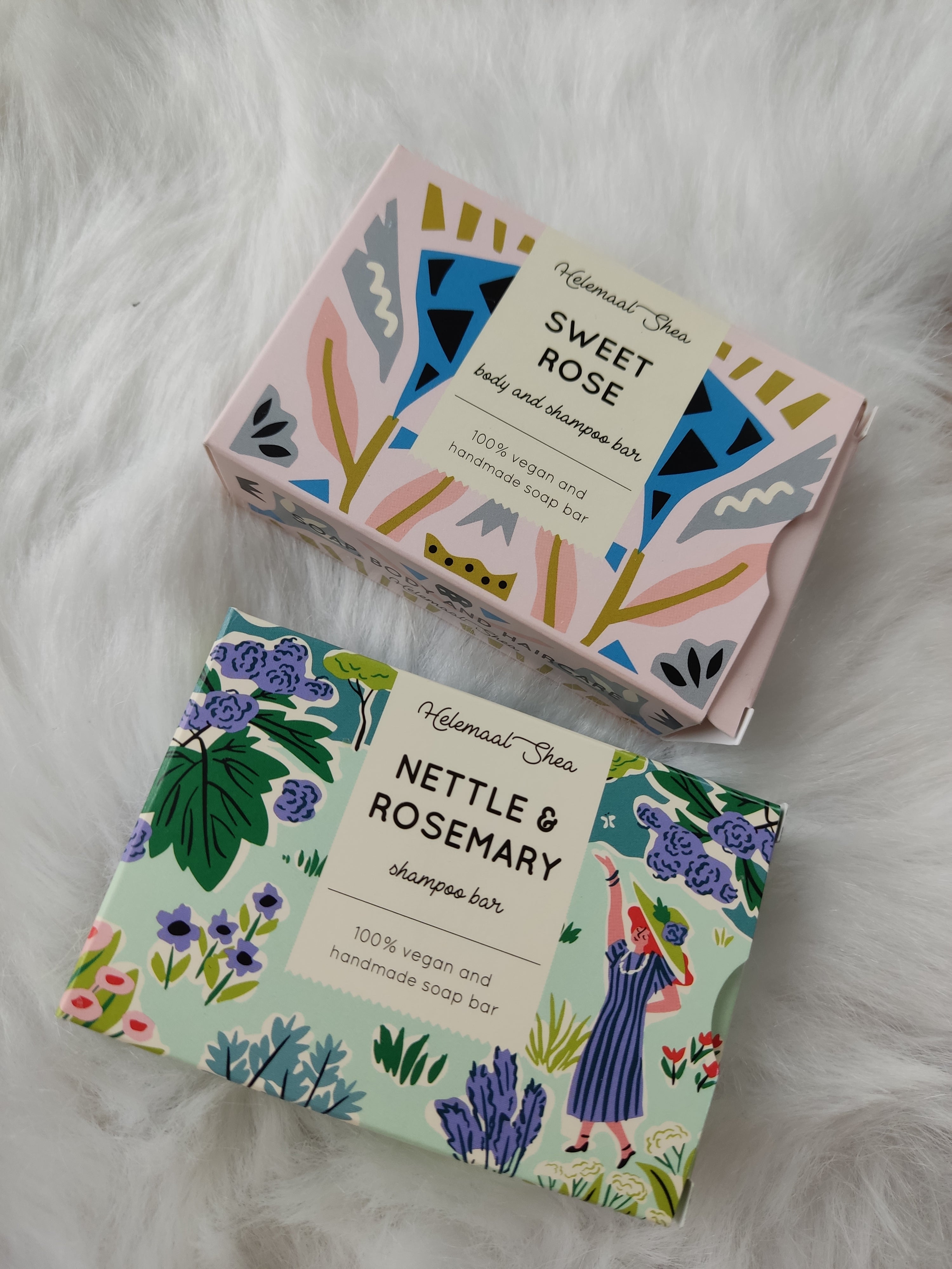 Sweet Rose haarzeep - alle haartypen - Helemaal Shea