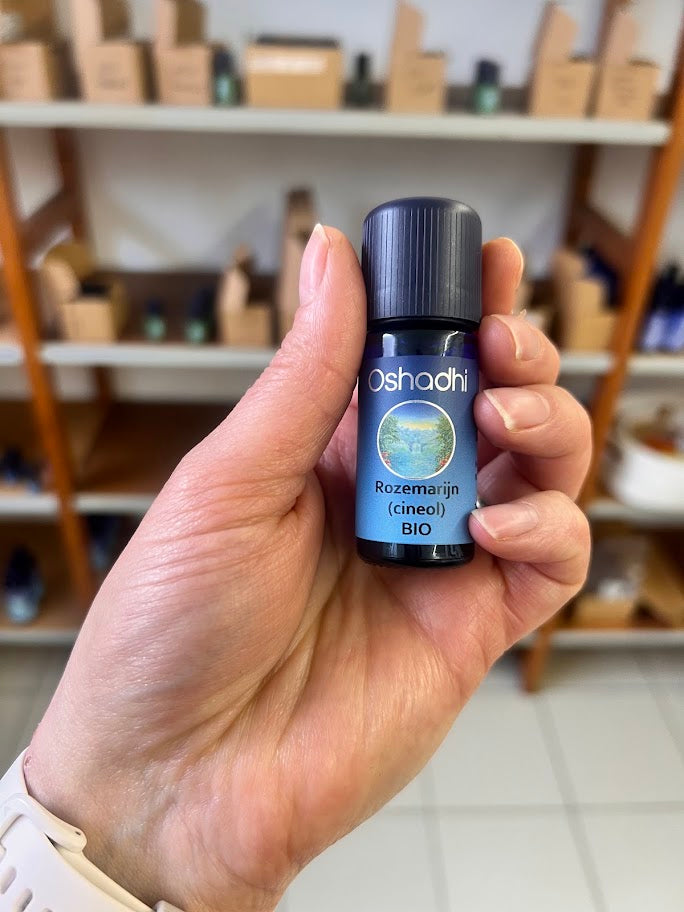 Rozemarijn cineol essentiële olie - Oshadhi - focus & energie - 10ml