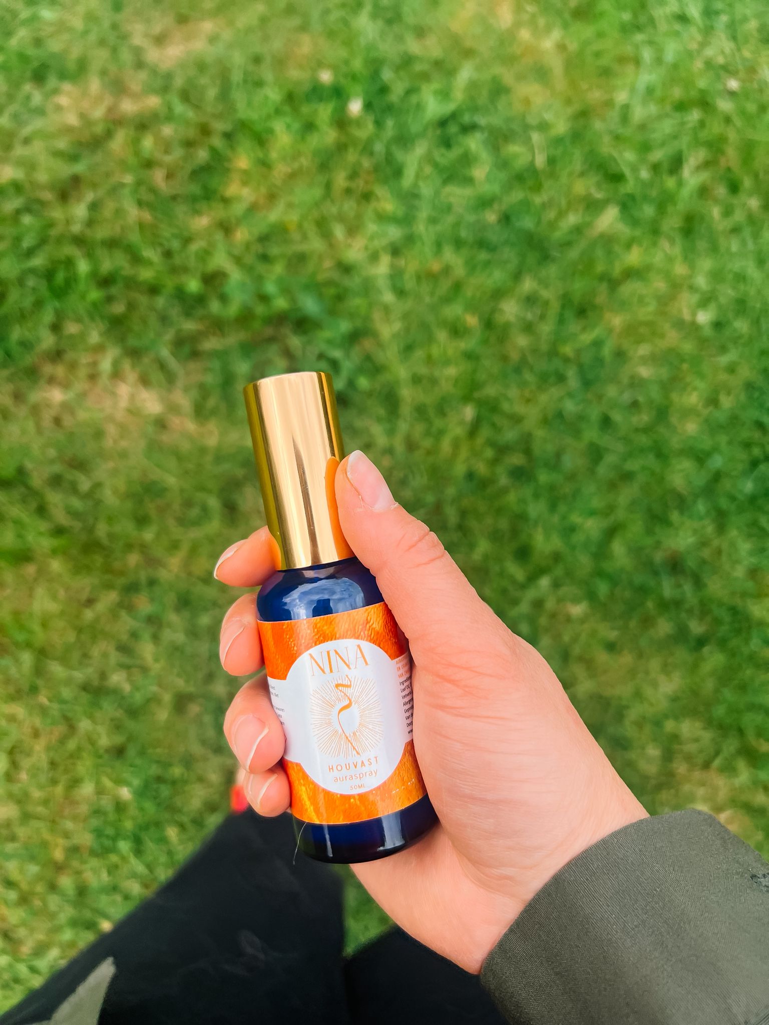 Auraspray Houvast - licht in het donker - 50ml