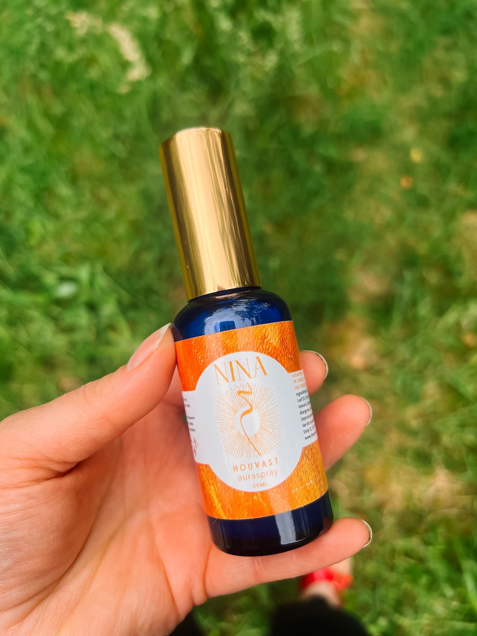 Auraspray Houvast - licht in het donker - 50ml