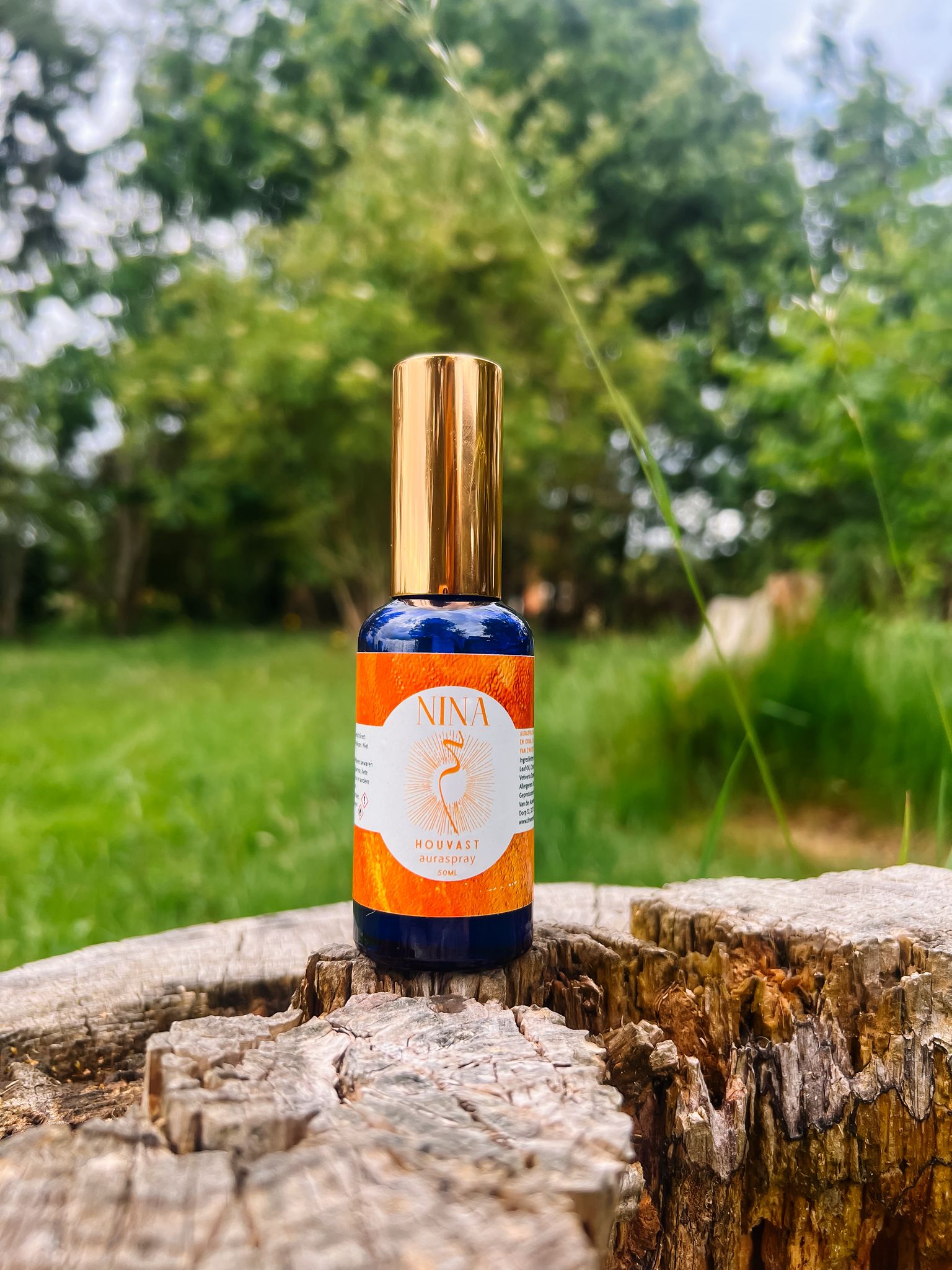 Auraspray Houvast - licht in het donker - 50ml