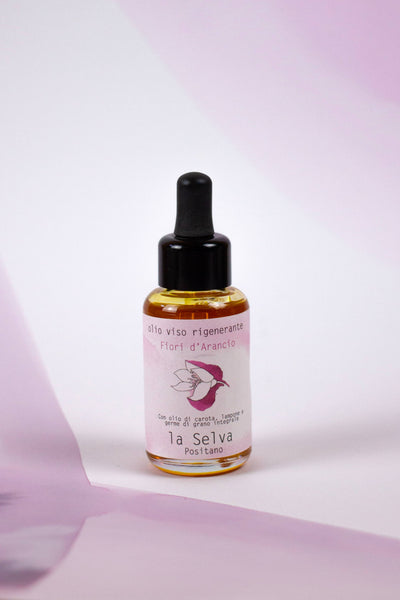 PRE-ORDER Zijdezachte gezichtsolie met oranjebloesem - La Selva Positano - 50ml