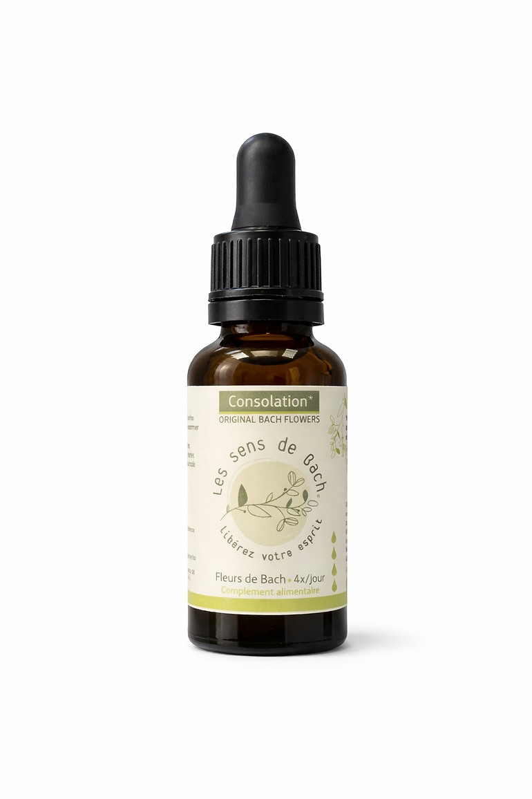 Consolation bloesemremedie - Les Sens de Bach - shock en trauma - 30ml