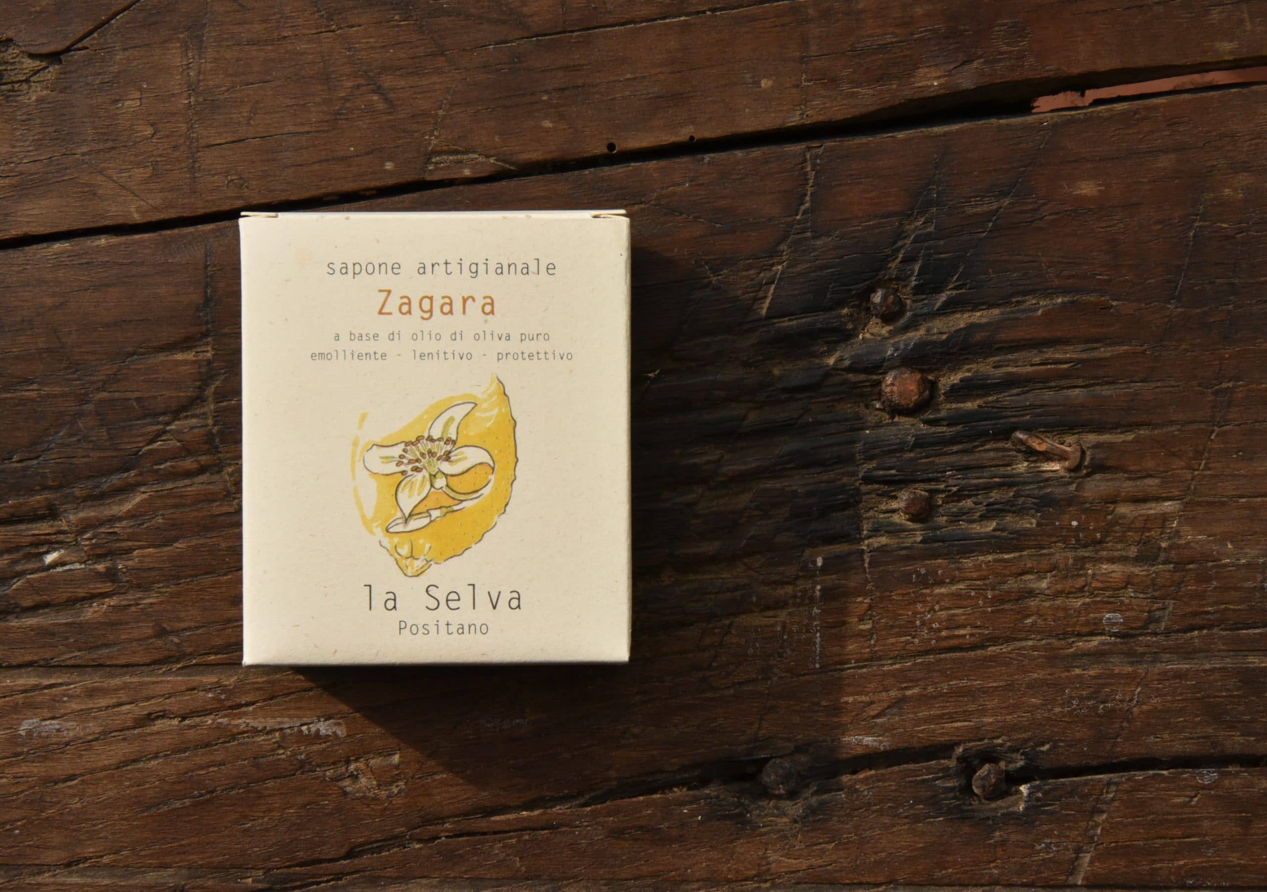 PRE-ORDER Romige zeep met oranjebloesem - La Selva Positano - 100g
