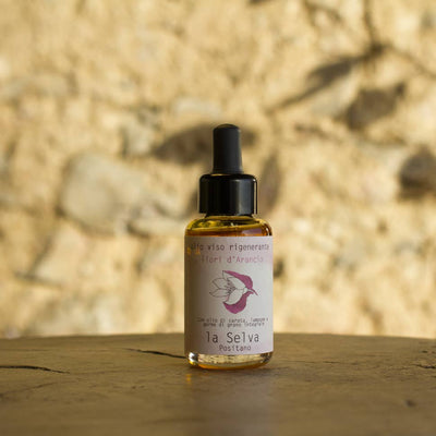 PRE-ORDER Zijdezachte gezichtsolie met oranjebloesem - La Selva Positano - 50ml
