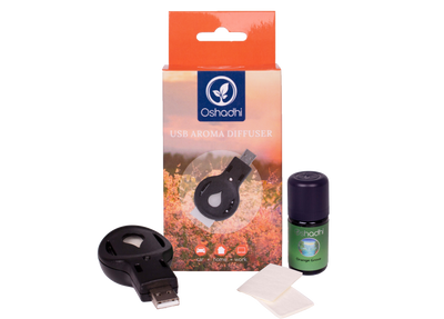 Oshadhi USB Aroma Diffuser (+ 5ml synergie Orangerie)