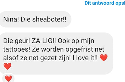 Sheaboter met granaatkristal &  etherische olie - de weg naar binnen - 100ml