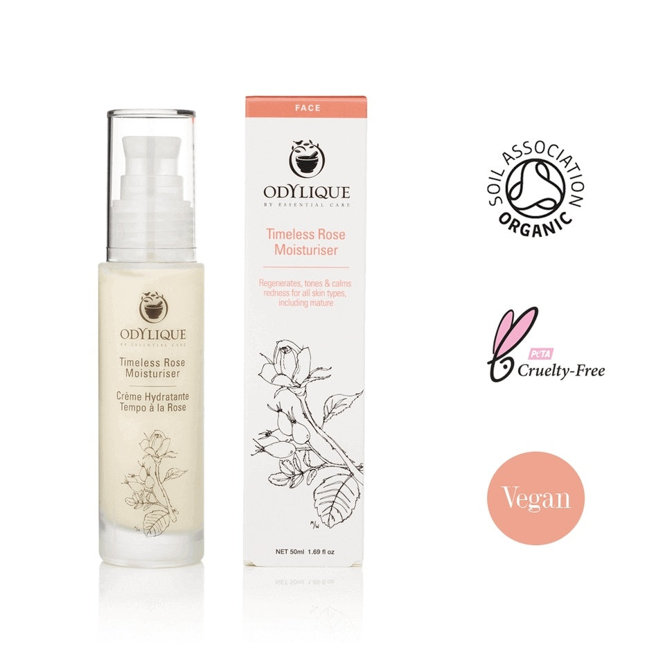 Timeless rose moisturiser Odylique - super hydraterend voor alle huidtypes