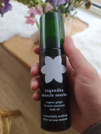 Yogandha Muscle soothe body oil - verwarmt je lichaam en spieren