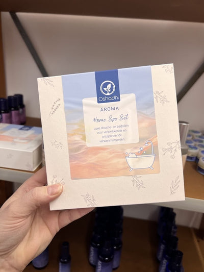Home Spa gift set - 3 badoliën - Oshadhi