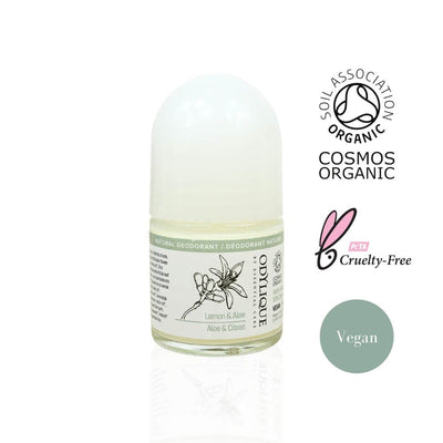 Lemon & aloe vera natuurlijke deoroller Odylique