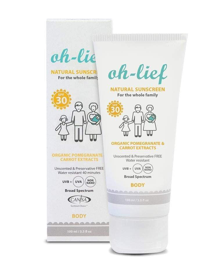 Natuurlijke zonnecrème SPF30 - Oh-lief - 100ml