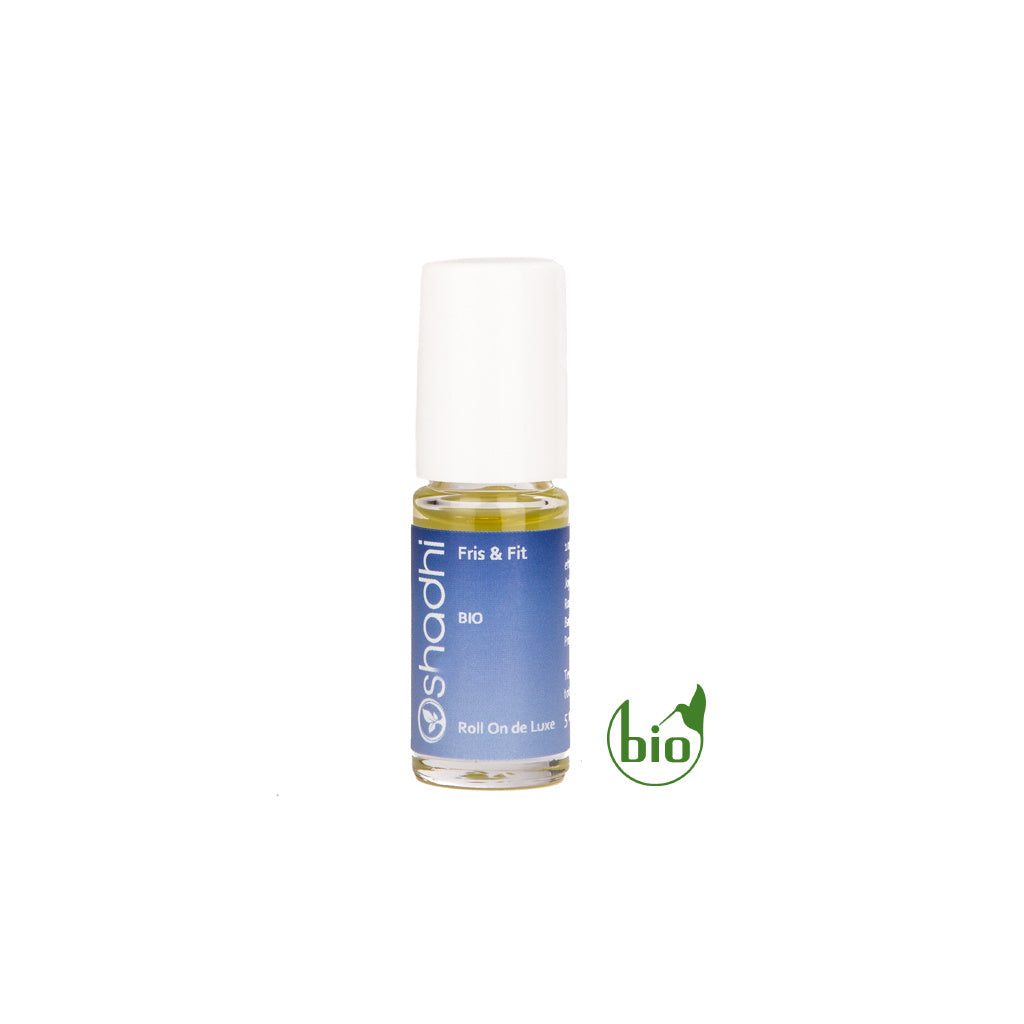 Fris & fit aromaroller Oshadhi - verzacht hoofdpijn en dipjes doorheen de dag - 5ml