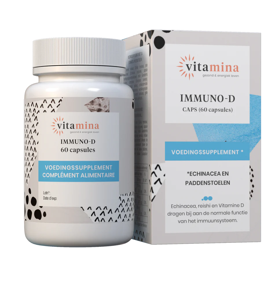 Immuno D - herstel je aangeboren immuniteit 60cap