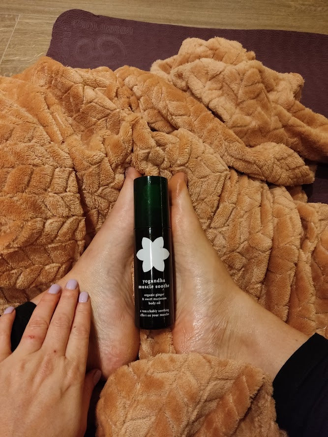 Yogandha Muscle soothe body oil - verwarmt je lichaam en spieren